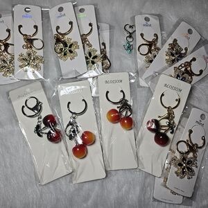 Assorted Keychains with Charms. Price Is For One Keychain